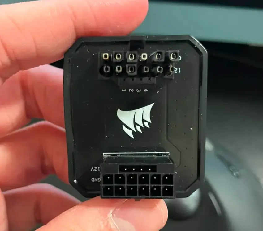 Melted power connector on RTX 4090
