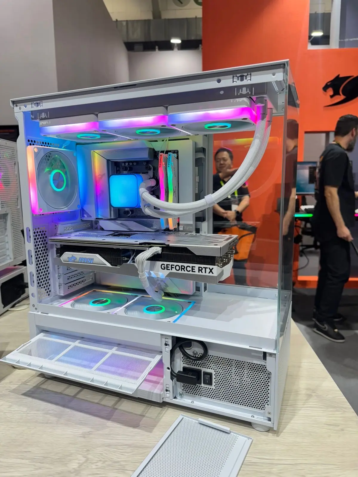 COUGAR NU 700 Workstation Case Showcased at COMPUTEX 2026