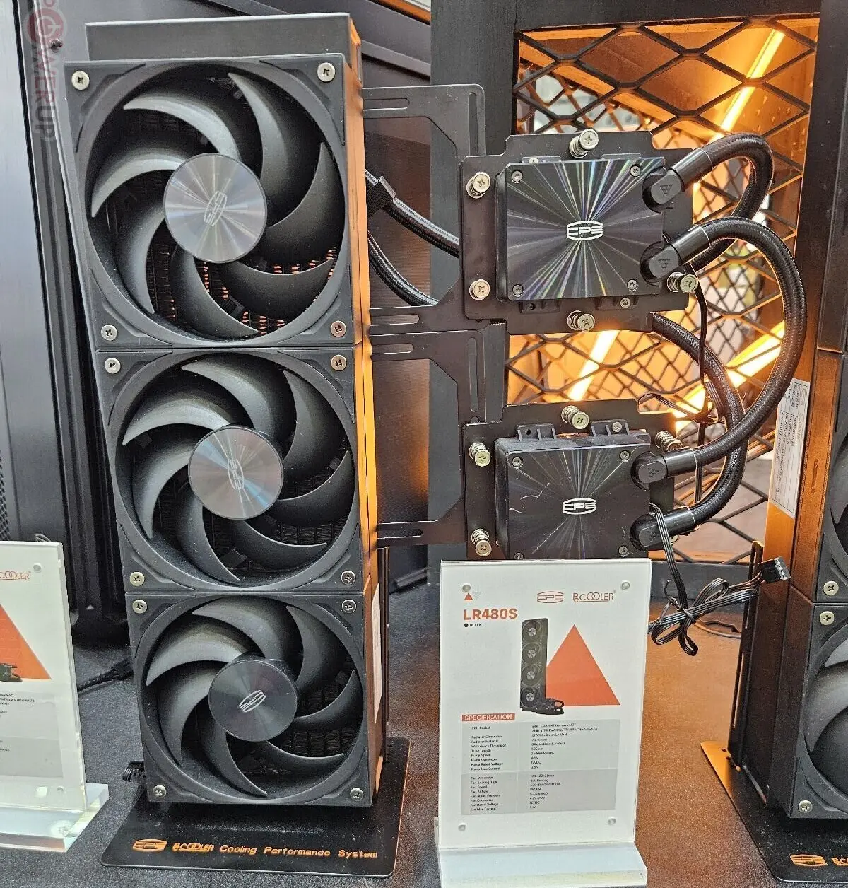 GT360 and DV360 AIO coolers with OLED displays