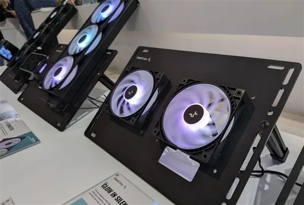 DeepCool FD36 ARGB fan frame integrating three 120mm fans