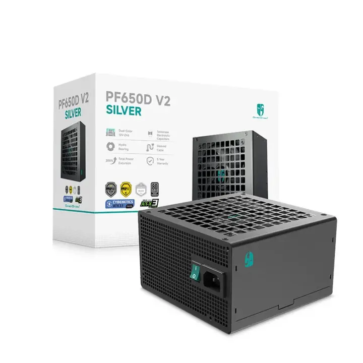 DeepCool PF650D V2 Launches: ATX 3.1 PSU for Around $51
