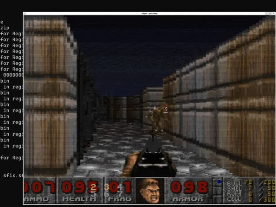 DOOM Raycaster Runs on Neo Geo AES Console with Sprite-Scaling