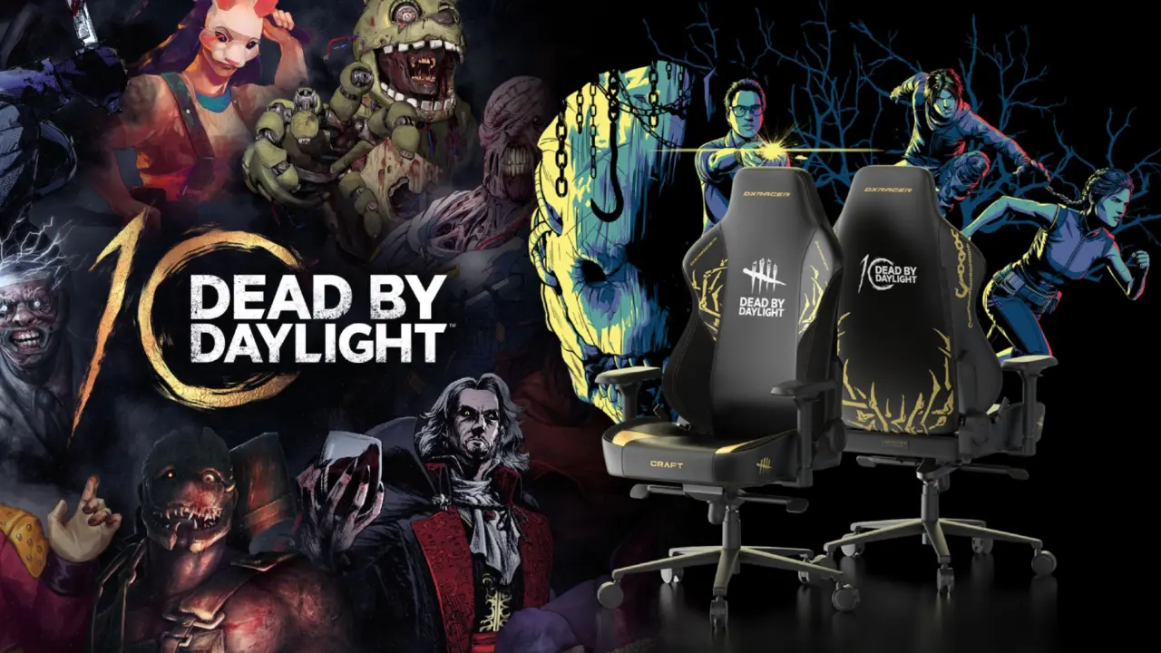 DXRacer CRAFT Series Gaming Chair Partnered for Dead by Daylight 10th Anniversary
