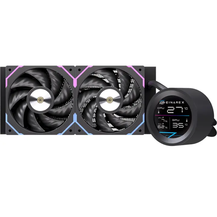 EINAREX Launches ORBIT AIO Liquid CPU Coolers with Circular Display
