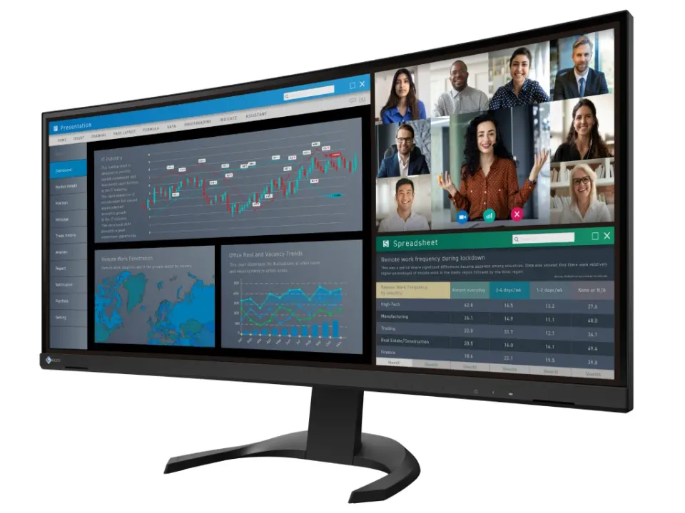 EIZO FlexScan EV3451X brings 100Hz refresh to 34-inch ultrawide
