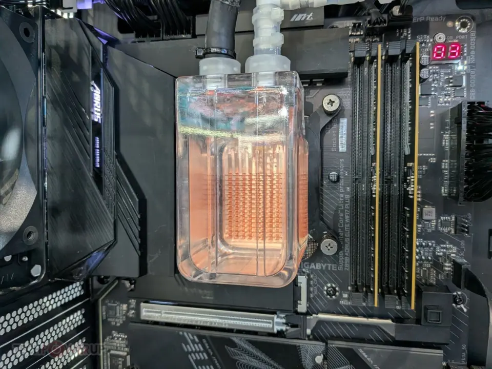 Enermax PFA pump-less AIO liquid CPU cooler at Computex 2026