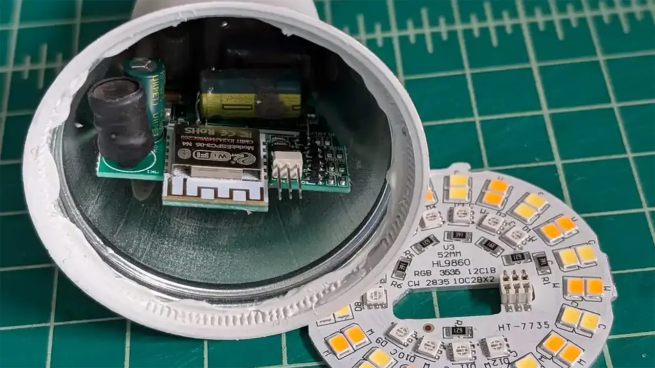 ESP32C3 Lightbulb Becomes Offline Banned Book Library
