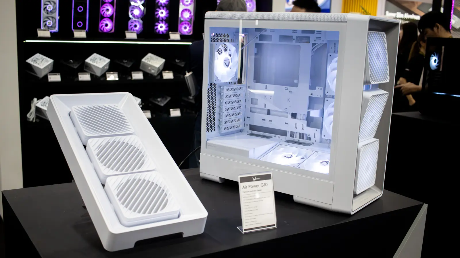 FormulaV Line Air Power G10 and Crystal Z3 PC cases