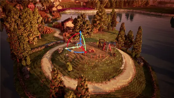 Free Towns city builder gameplay screenshot showing urban planning interface