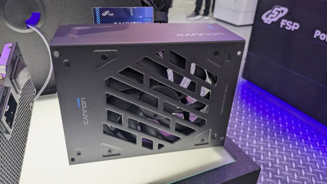 FSP Group CANNON 3,300 W ATX 3.1 Power Supply Unveiled at Computex 2026