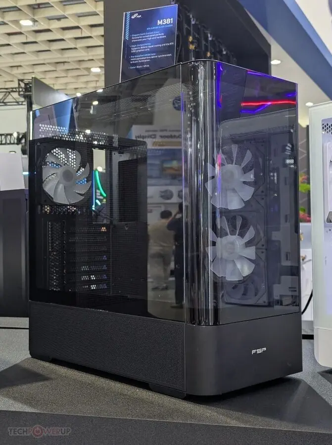 FSP S210 microATX chassis for compact builds
