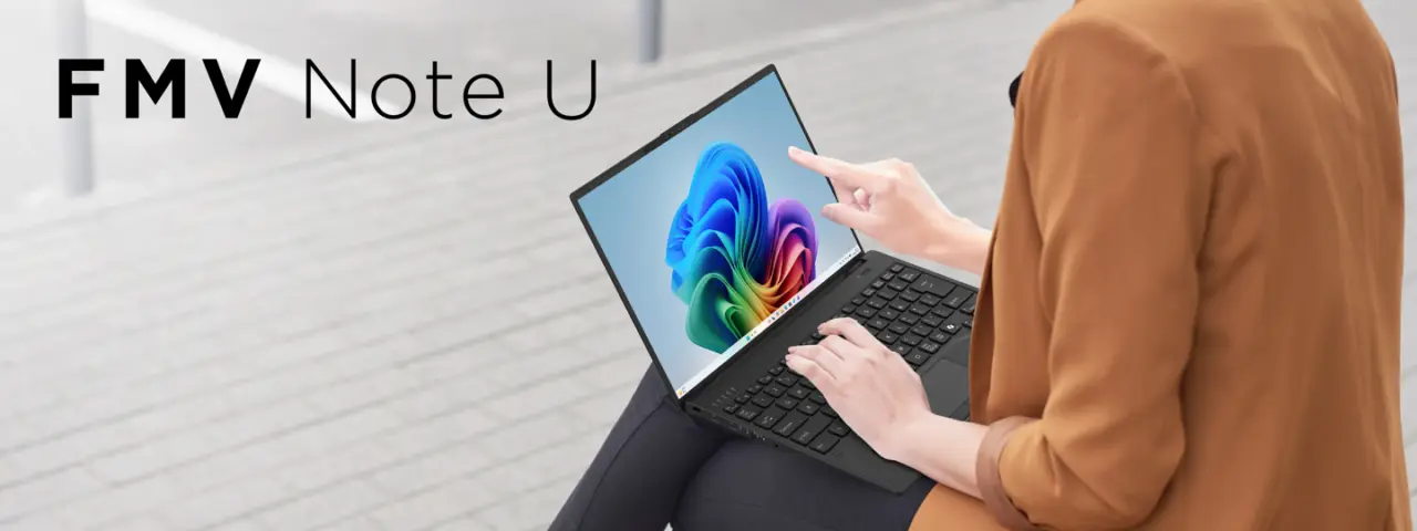Fujitsu FMV U59-L2 Laptop Launches with Intel Core Ultra 5 and 908g Weight