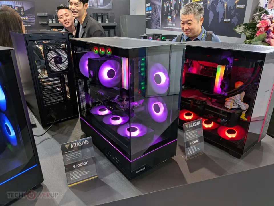 Gamdias Unveils ATLAS P6 CG Series and P7 Series PC Cases with Open Glass Design