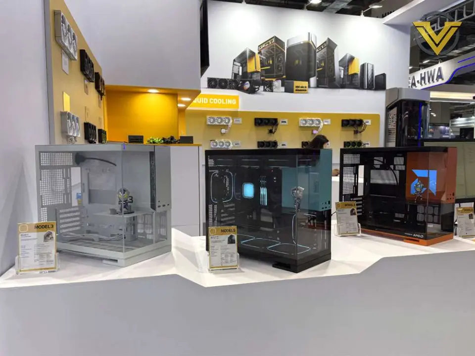 Geometric Future Model 9 Ultra-Tower Chassis Showcased at COMPUTEX 2026