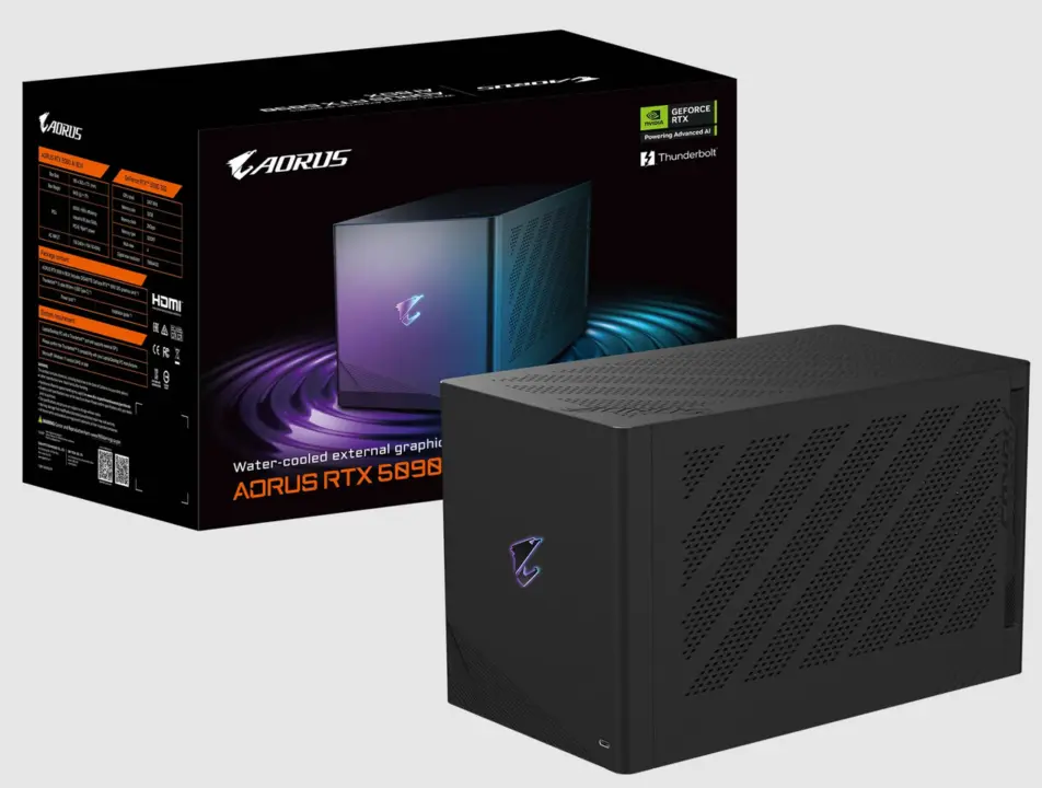 Gigabyte AORUS GeForce RTX 50 Series AI BOX