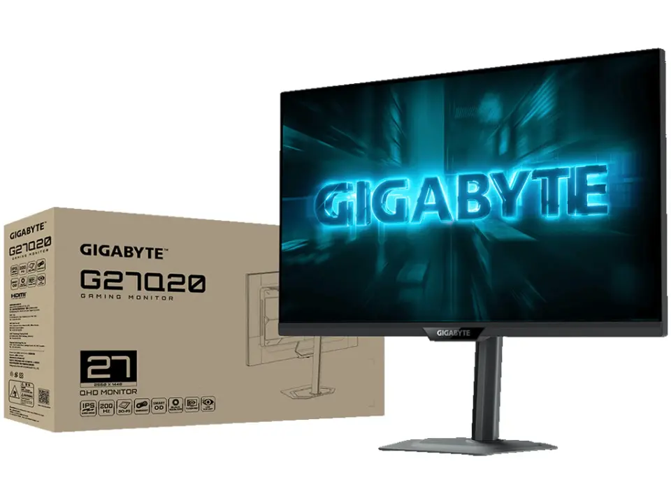 GIGABYTE G27Q20 Gaming Monitor Launches Mid-June With 200Hz Refresh Rate