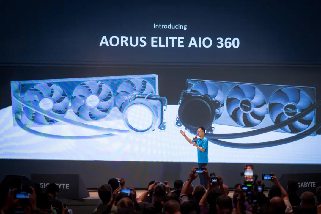 GIGABYTE Launches AORUS ELITE Liquid Coolers and C510 Case with Monitor