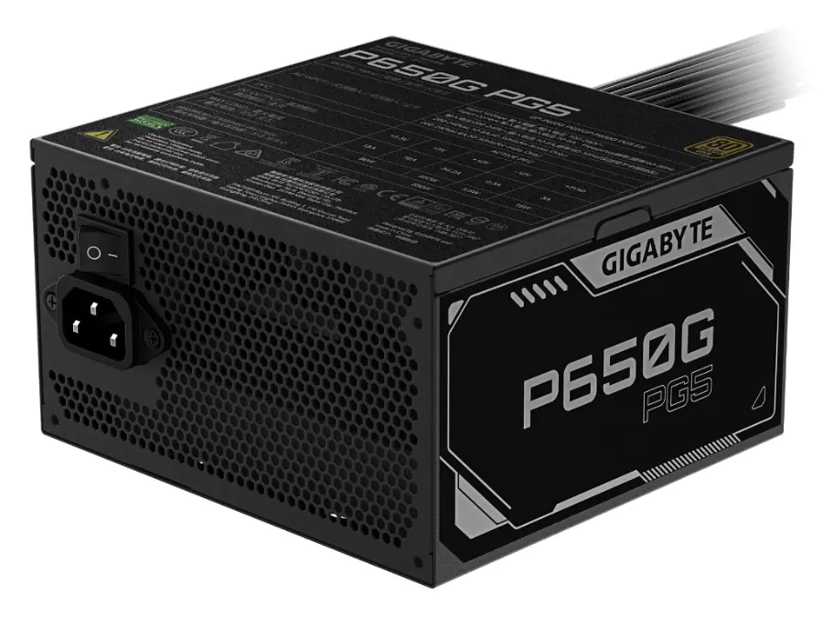 GIGABYTE Launches P650G PCIE 5.1 and P550B Power Supplies in Japan