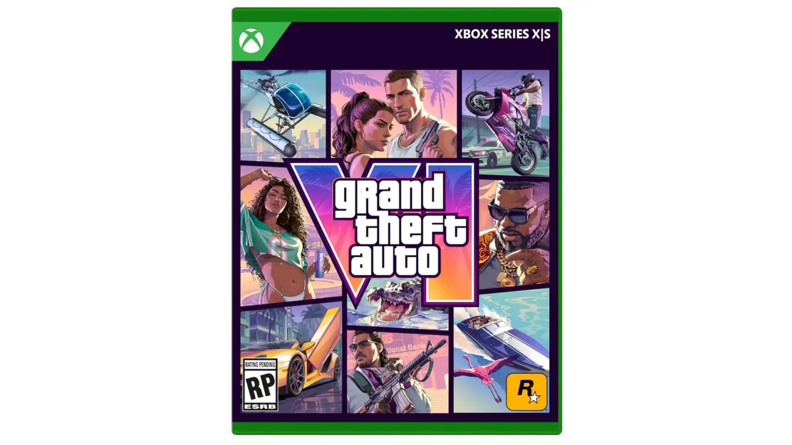 Grand Theft Auto VI Xbox Series X box art