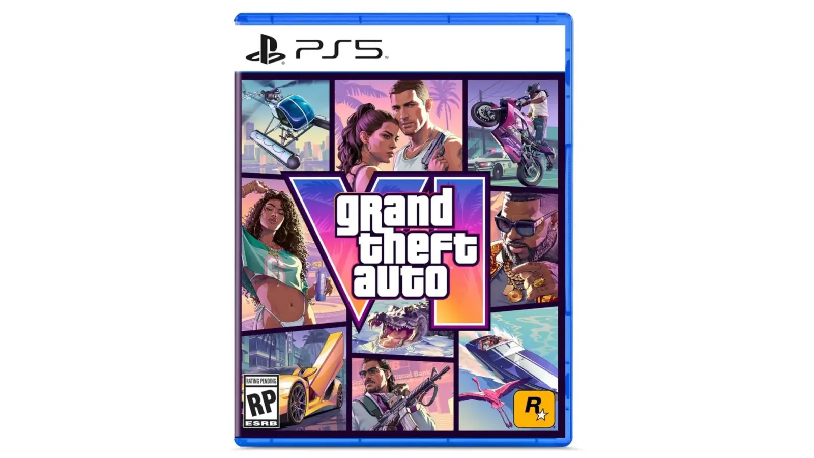 Grand Theft Auto VI PlayStation 5 box art