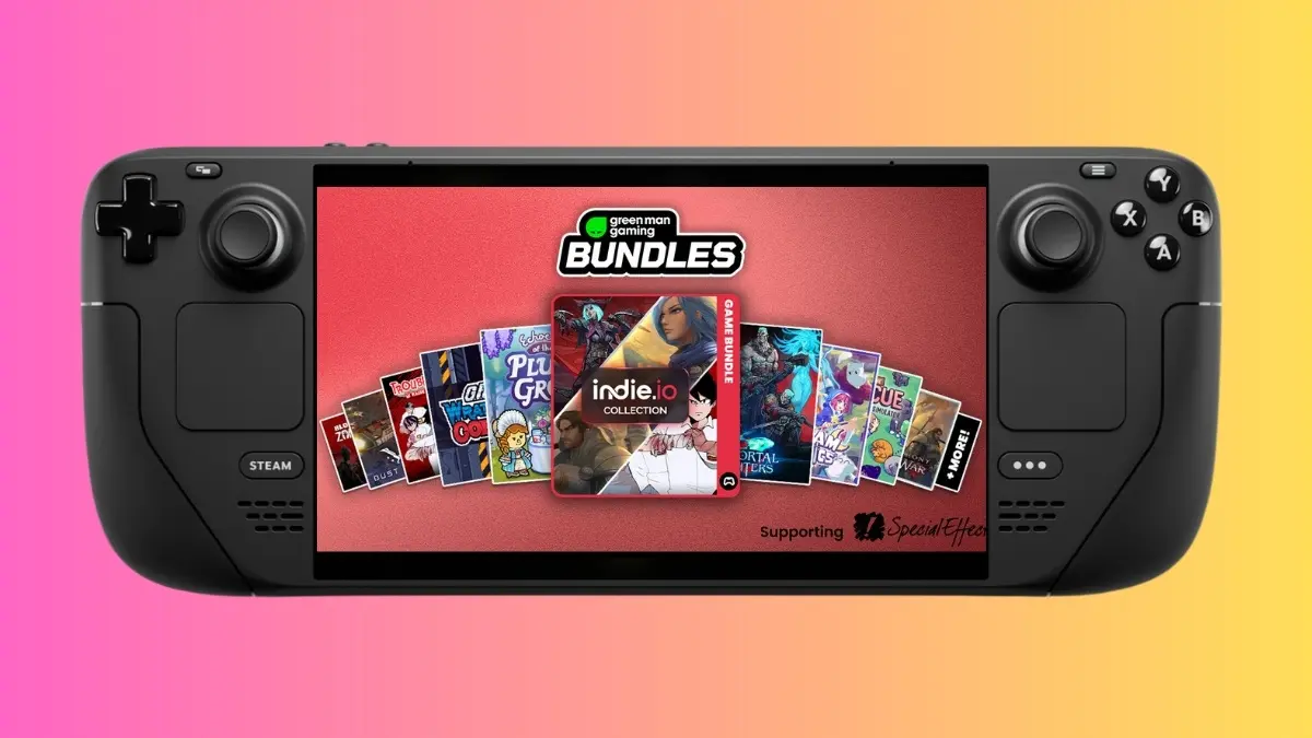 Green Man Gaming Indie.io Collection Bundle Offers 11 Steam Deck Games for $13