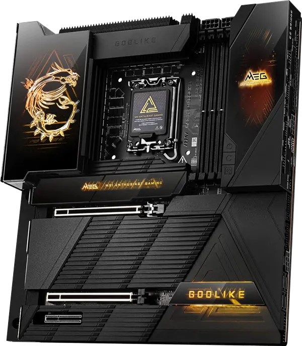 G.Skill DDR5 CU-DIMM memory module on MSI MEG Z890 GODLIKE motherboard