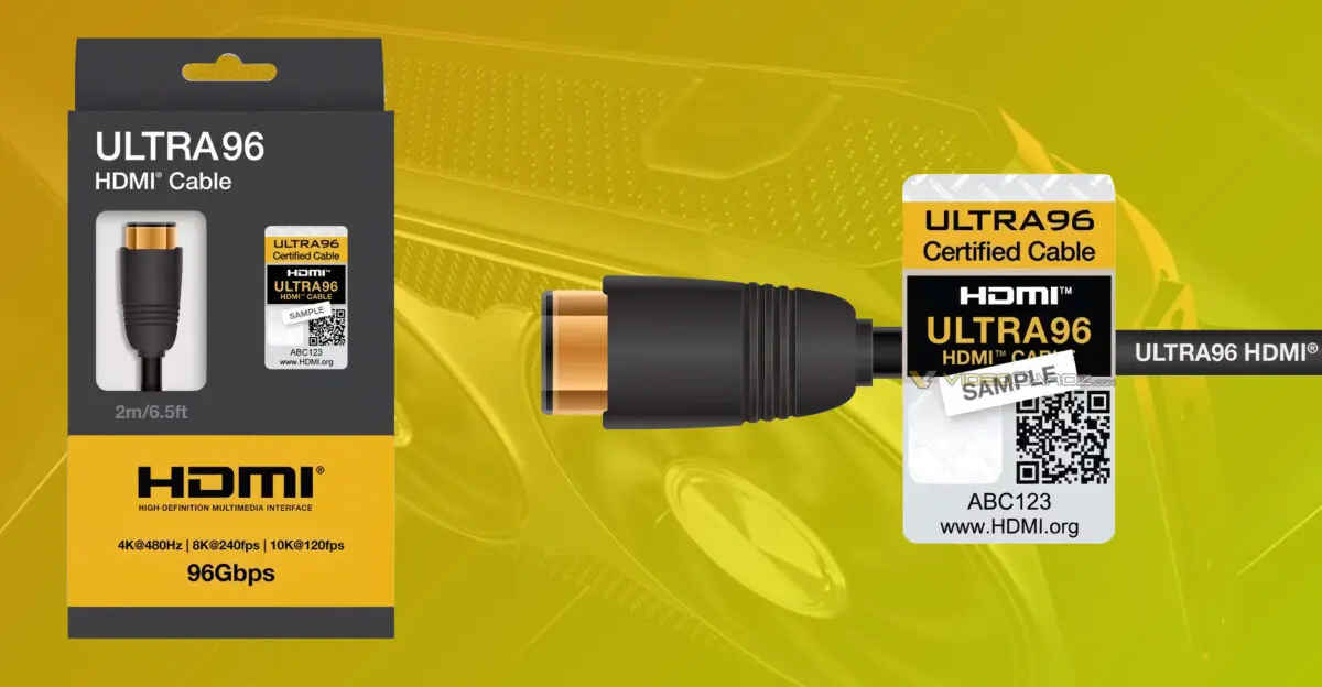 HDMI 2.2 Specification Released: 96 Gbps Bandwidth and 12K Support