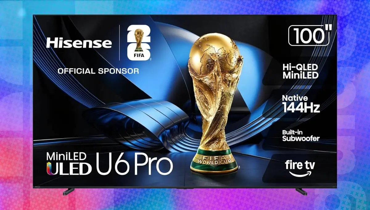 Hisense 100-inch U6 Pro Mini-LED TV Hits $2,298 Low on Amazon