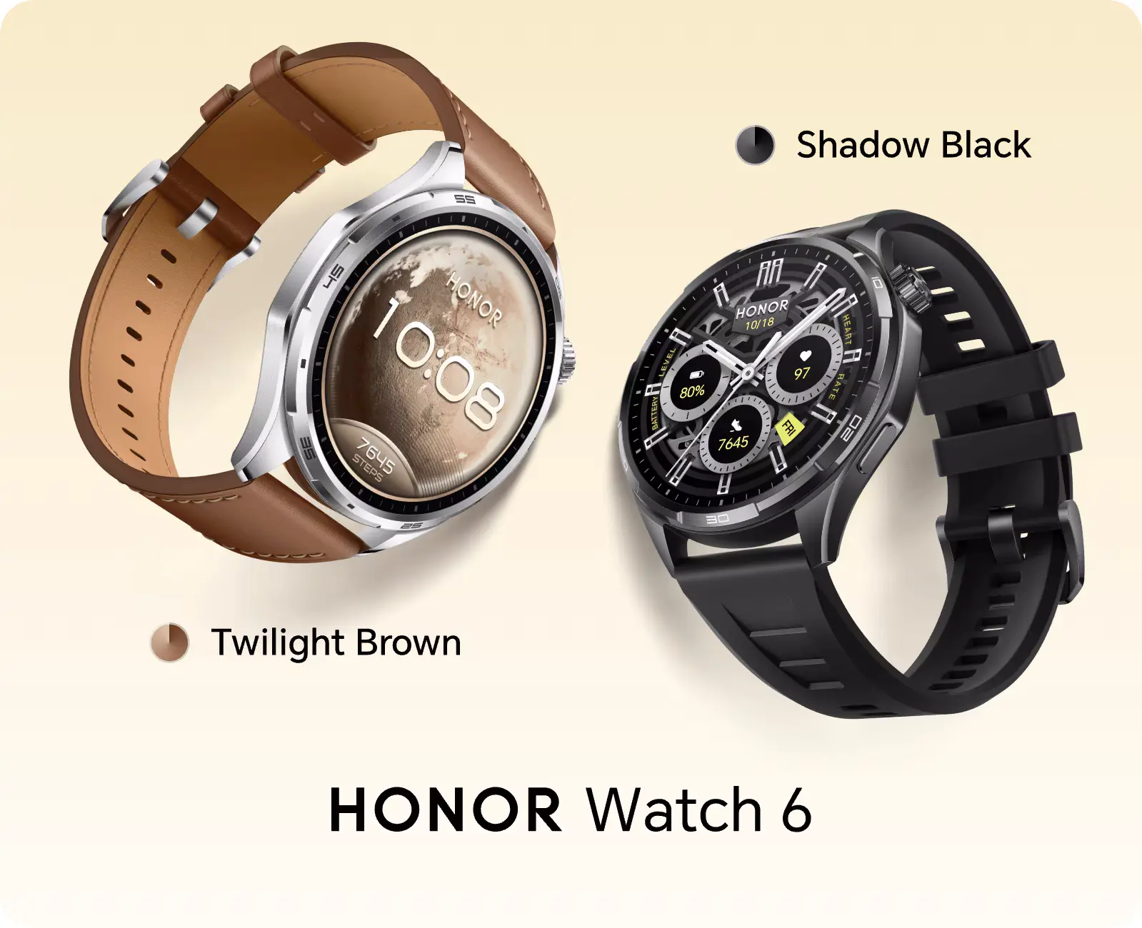 HONOR Watch 6 smartwatch with racing dashboard design