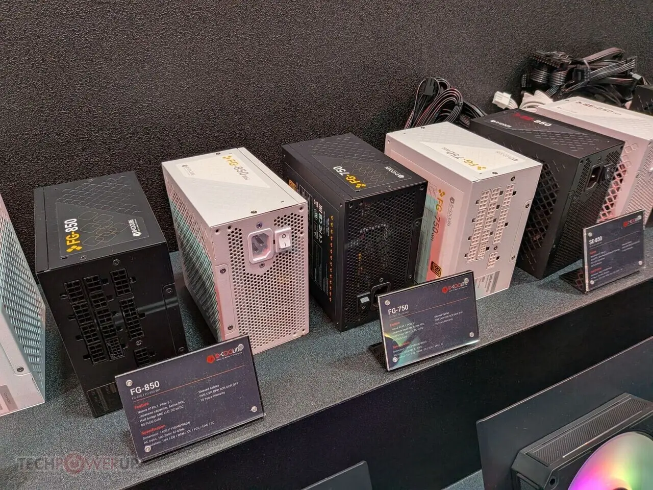 ID-Cooling power supply lineup at COMPUTEX 2026