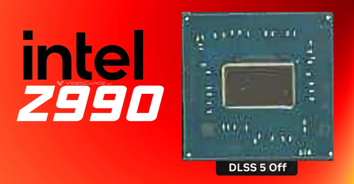 Intel Z990 PCH Chipset Leaked Image Shows Smaller Die Size Than Z890