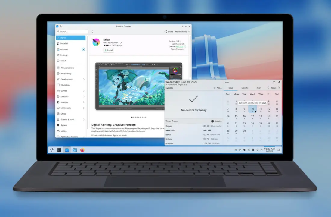 KDE Plasma 6.7 Launches with Performance Boosts and UI Enhancements