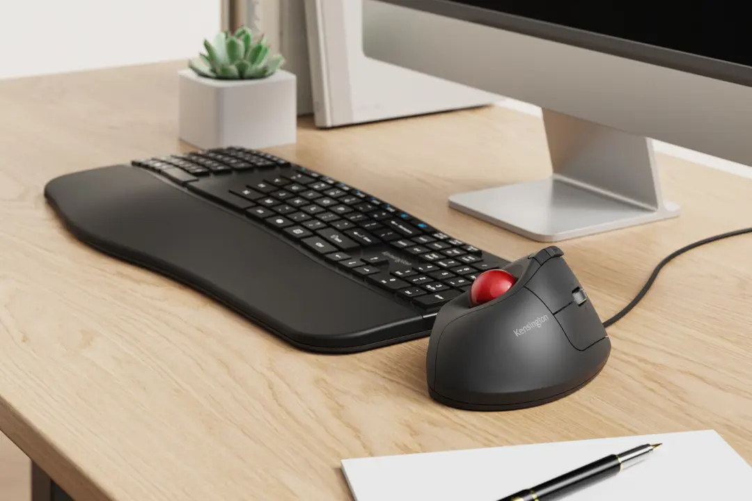 Kensington Pro Fit Ergo TB675 Vertical Trackball Launches in North America