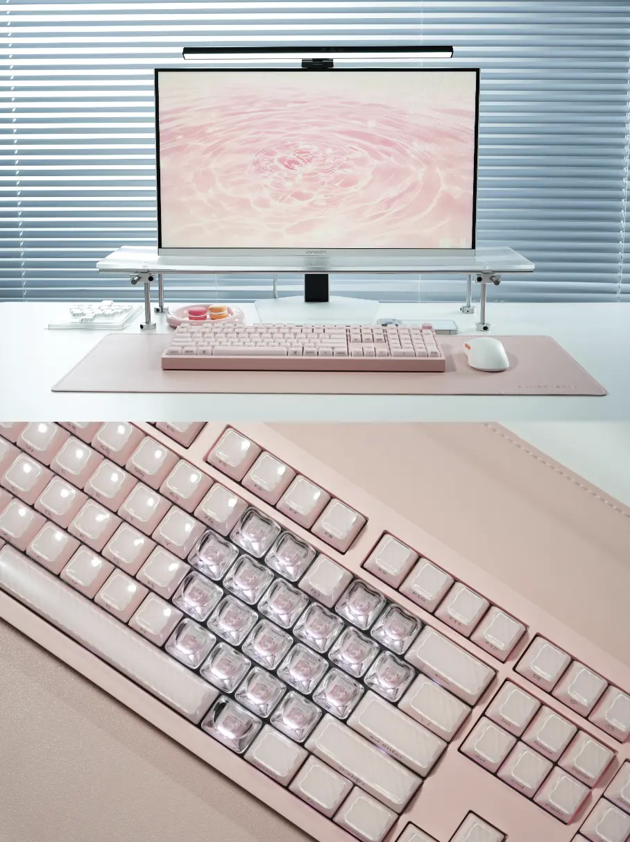 Keychron Z6 Ultra Peach Blossom Limited Edition mechanical keyboard