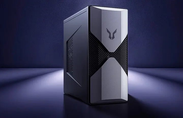 Lenovo Douzhanzhe Feng 7000X desktop computer front view