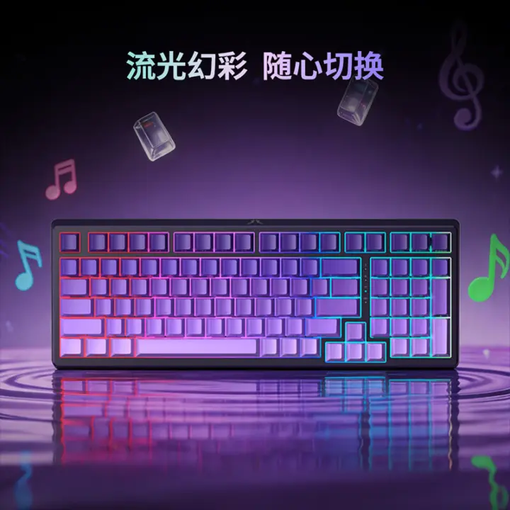 Lenovo Laichi Douzhanzhe GK101 Tri-Mode Keyboard Launches at 299 Yuan