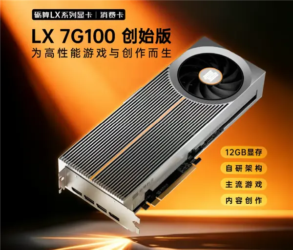 Lisuan LX 7G100 GPU