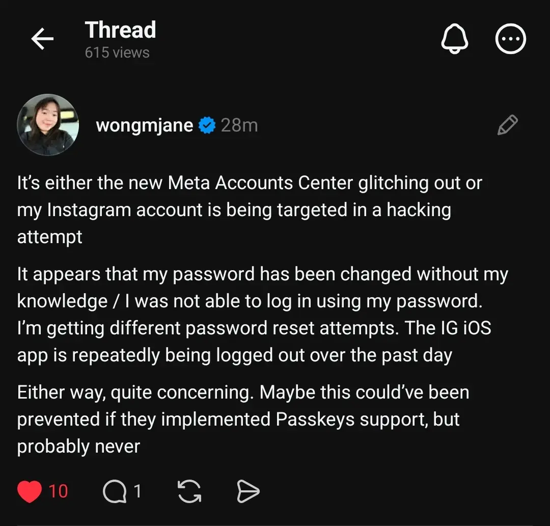 Graphic showing the automated account recovery process within the Instagram app