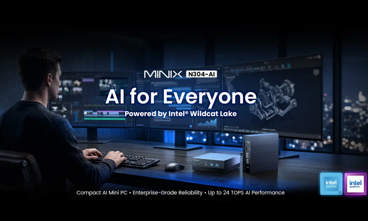 MINIX N304-AI mini PC