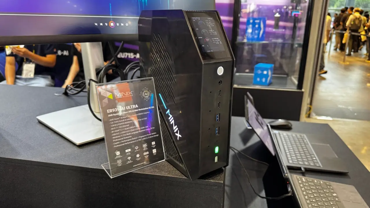 Minix Unveils New Mini PCs and Portable Monitors at Computex 2026
