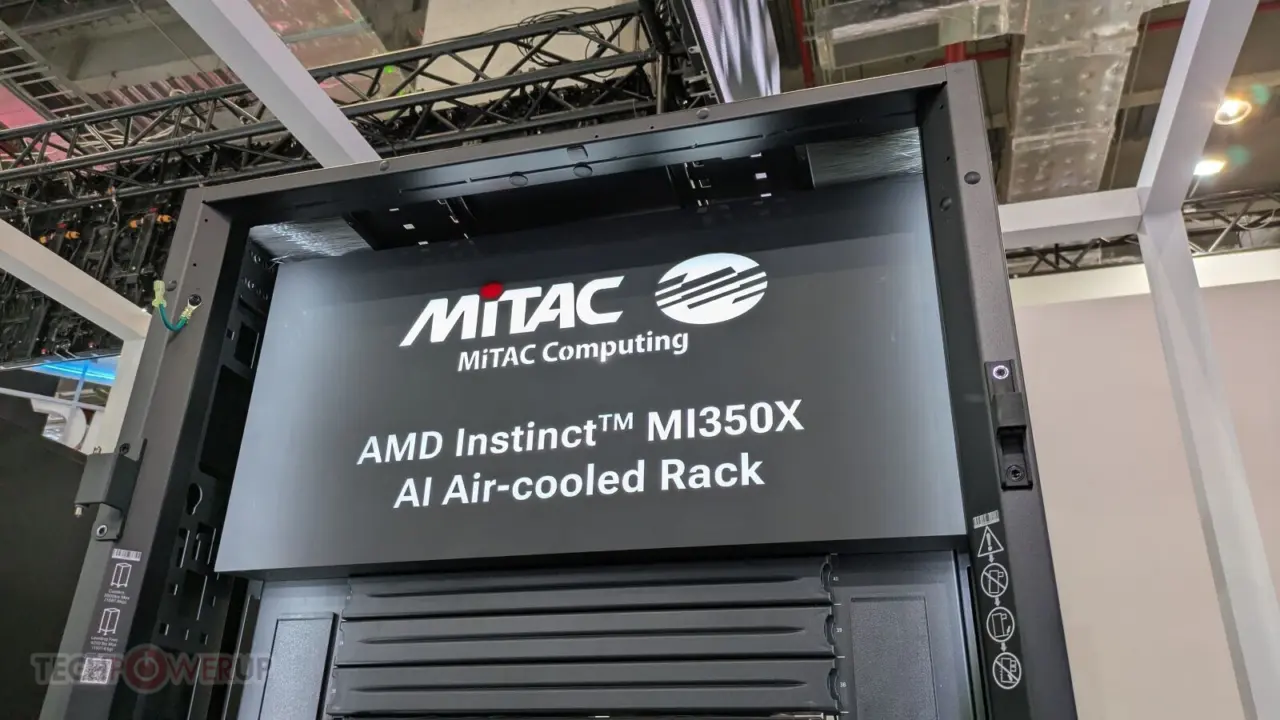 MiTAC Showcases Liquid and Air Cooled Servers at Computex 2026