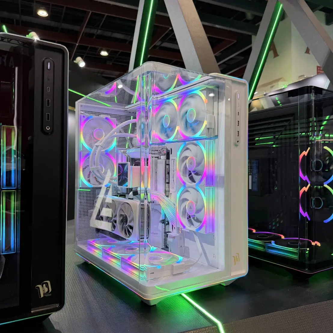 MONTECH TEN Aura and Wood PC cases