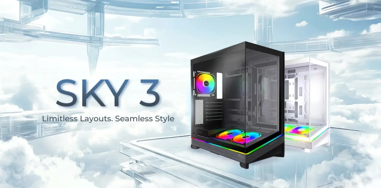 Montech Sky 3 PC Case Launches in China With Modular Design