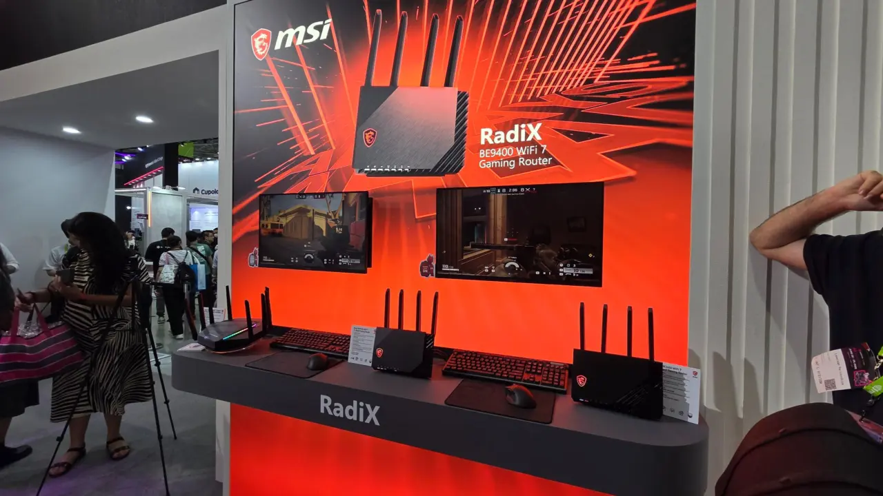 MSI RadiX BE19000 WiFi 7 Router Launches With Built-In SSD Slot