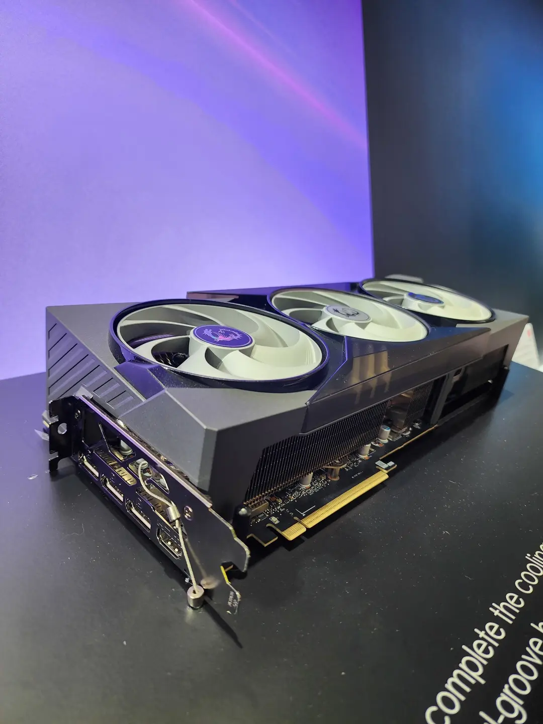 MSI RTX 5090 prototype with advanced cooling technology