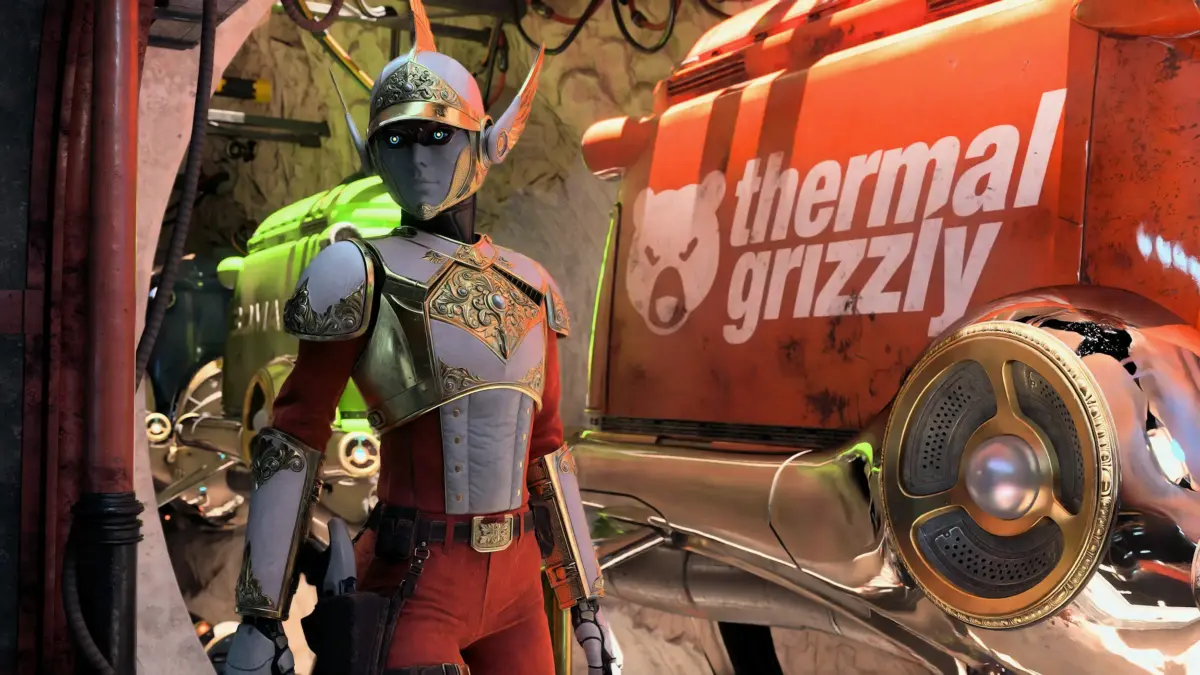 Official screenshot of the next-generation 3DMark GPU benchmark path-traced lighting test