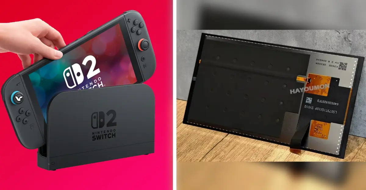 Nintendo Switch 2 V2 May Feature Sharp LCD Panel