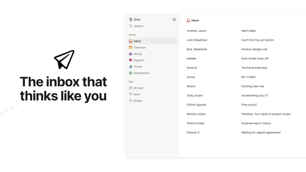Notion Mail shuts down September 22 after one year