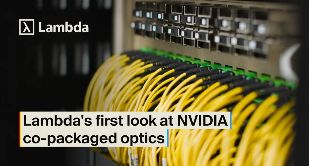 NVIDIA Q3450-LD Switch Firmware Update Cuts 3kW Per Rack at Lambda Labs
