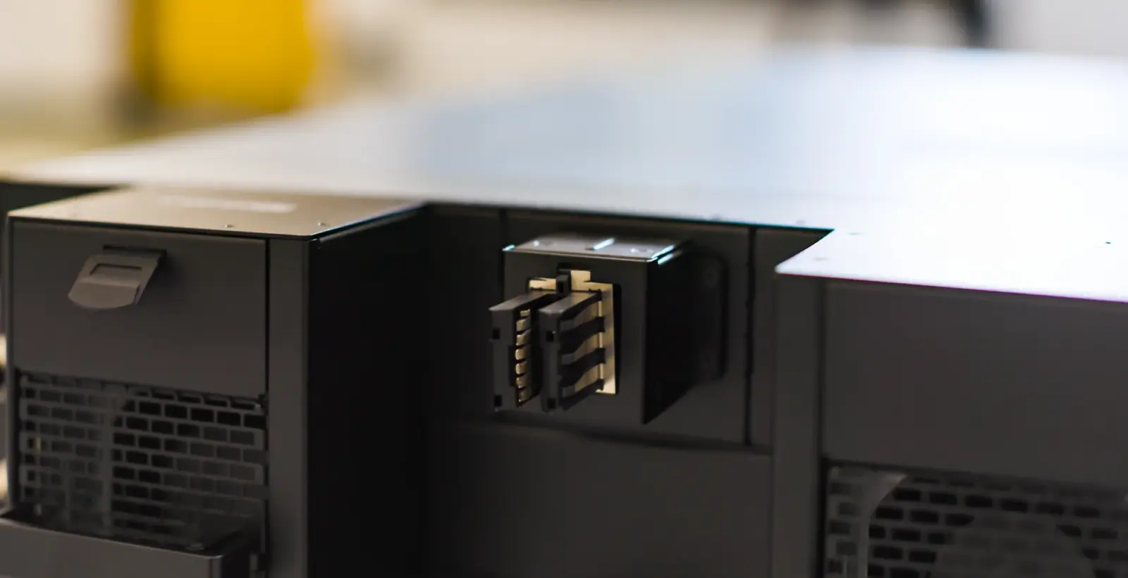 Lambda Labs data center rack infrastructure